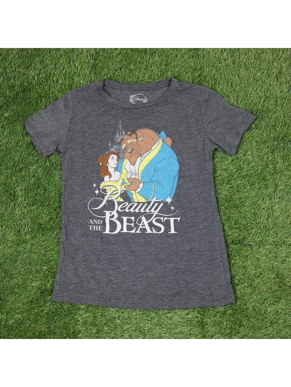 Disney Beauty and the Beast Gray T-Shirt